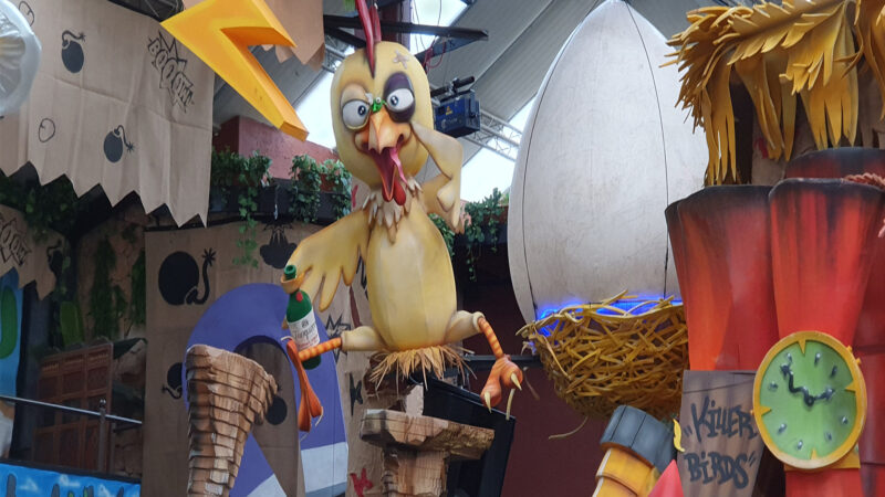El Row Ibiza 2019      Escultura Gallina